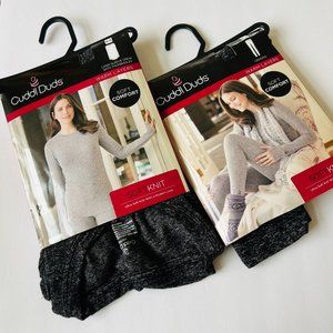 CUDDL DUDS Women's Set of Crew & Leggings Size XS NIP